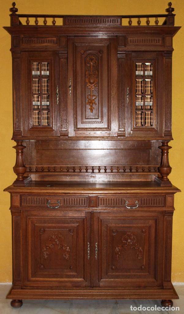 Antig&uuml;edades: BUFET/ ALACENA ISABELINO.REF 6125 - Foto 1