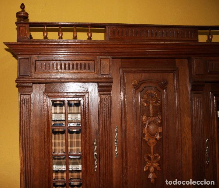 Antig&uuml;edades: BUFET/ ALACENA ISABELINO.REF 6125 - Foto 3