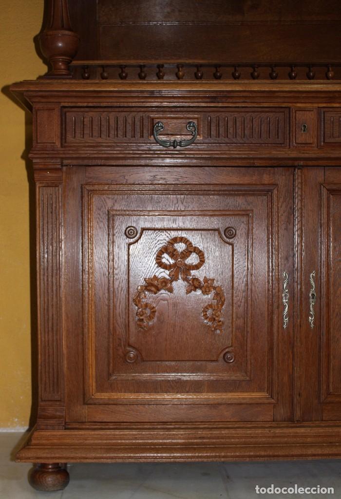 Antig&uuml;edades: BUFET/ ALACENA ISABELINO.REF 6125 - Foto 7