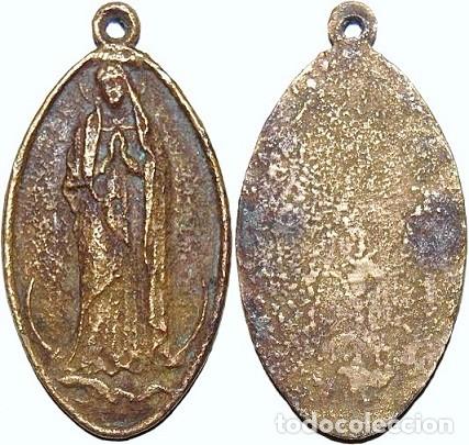 Antig&uuml;edades: MEDALLA DEL SIGLO XIX INMACULADA CONCEPCION - Foto 1