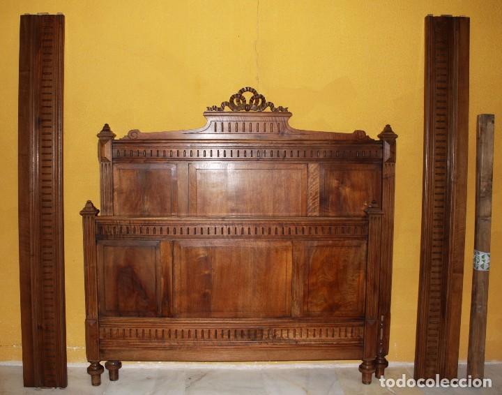 Antig&uuml;edades: CAMA ESTILO LUIS XVI.REF 6128 - Foto 1