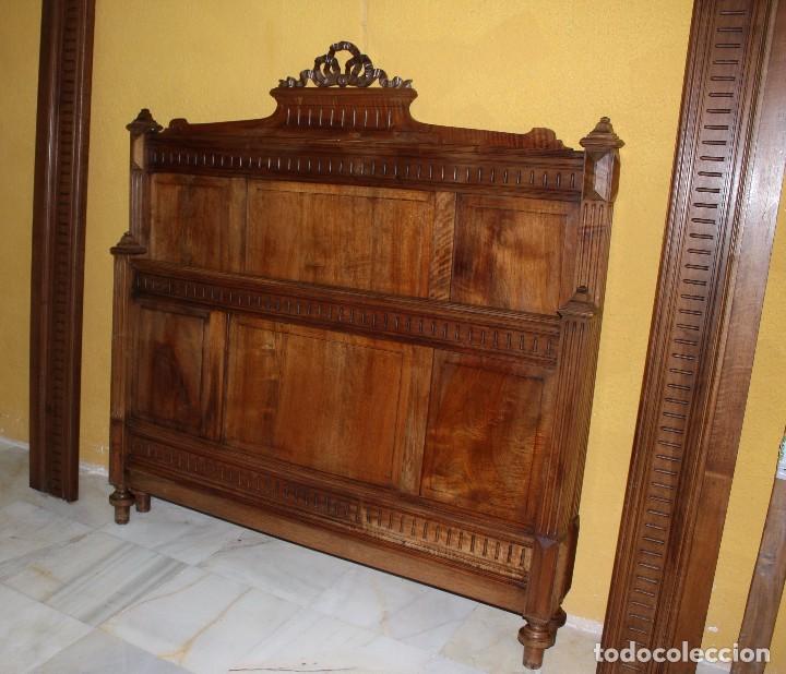 Antig&uuml;edades: CAMA ESTILO LUIS XVI.REF 6128 - Foto 6