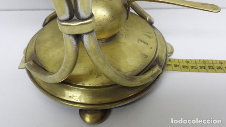 Antig&uuml;edades: ANTIGUA TETERA CON CALENTADOR - Foto 18