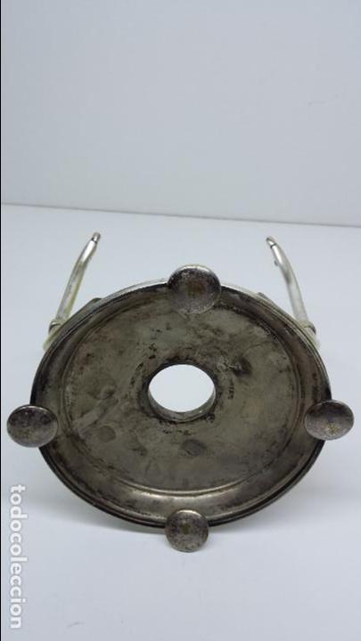 Antig&uuml;edades: ANTIGUA TETERA CON CALENTADOR - Foto 20