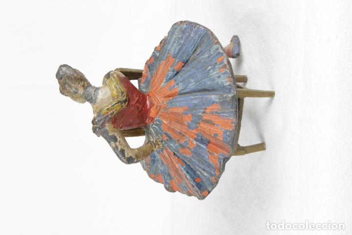 Antig&uuml;edades: Bailarina Can Can franc&eacute;s - Foto 2