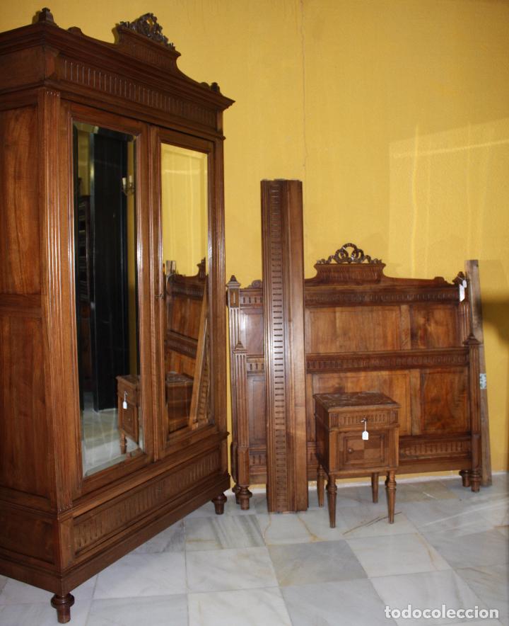 Antig&uuml;edades: CAMA ESTILO LUIS XVI.REF 6128 - Foto 9