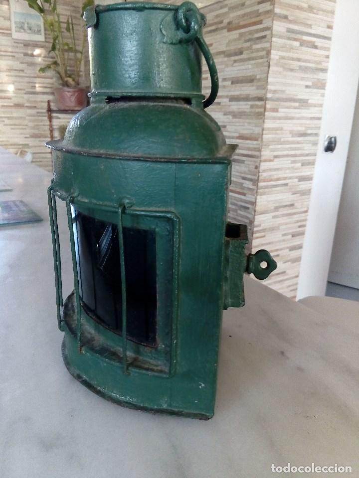 Antig&uuml;edades: antiguo farol de barco - Foto 1