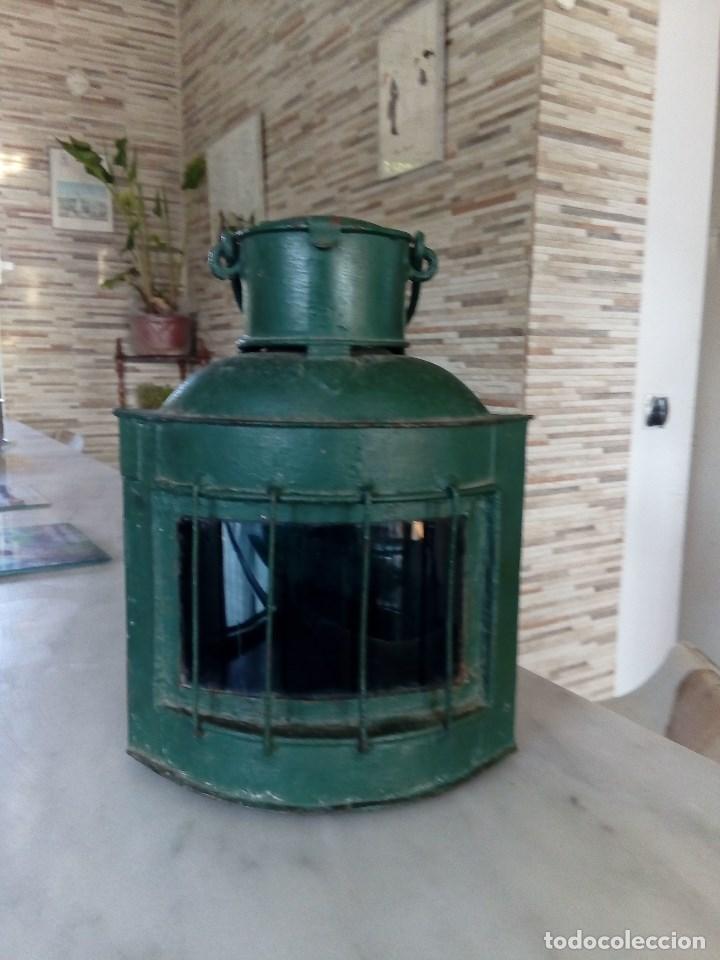 Antig&uuml;edades: antiguo farol de barco - Foto 2