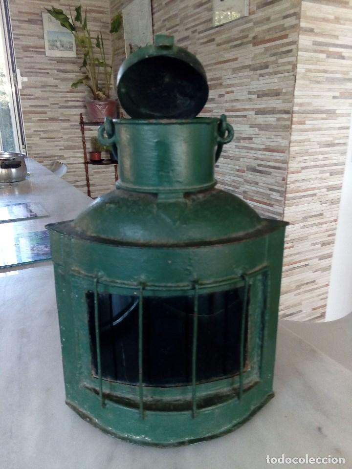 Antig&uuml;edades: antiguo farol de barco - Foto 3