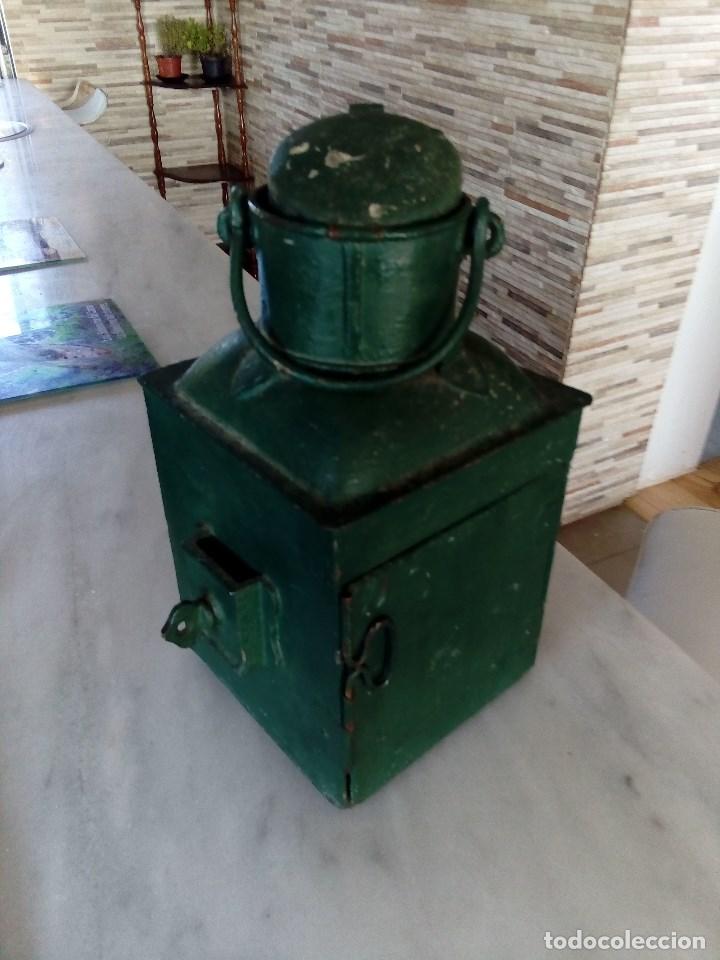 Antig&uuml;edades: antiguo farol de barco - Foto 5
