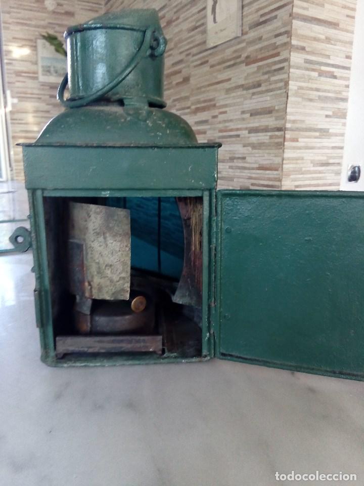 Antig&uuml;edades: antiguo farol de barco - Foto 7