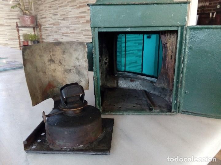 Antig&uuml;edades: antiguo farol de barco - Foto 12