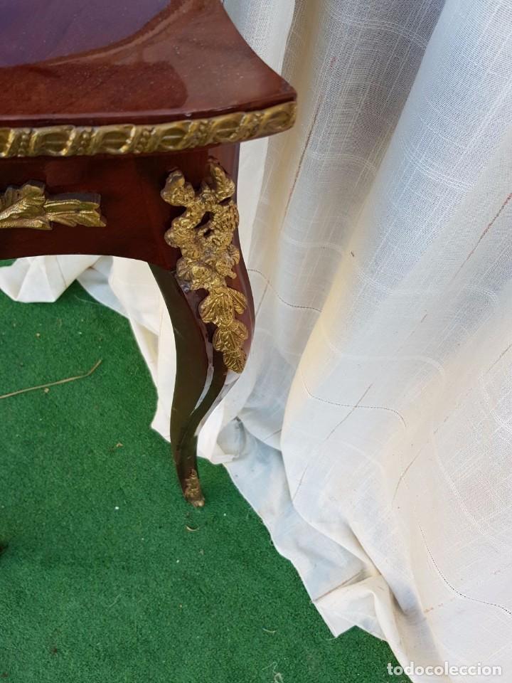 Antig&uuml;edades: CONSOLA ESTILO FRANCES CON MARMOL - Foto 3