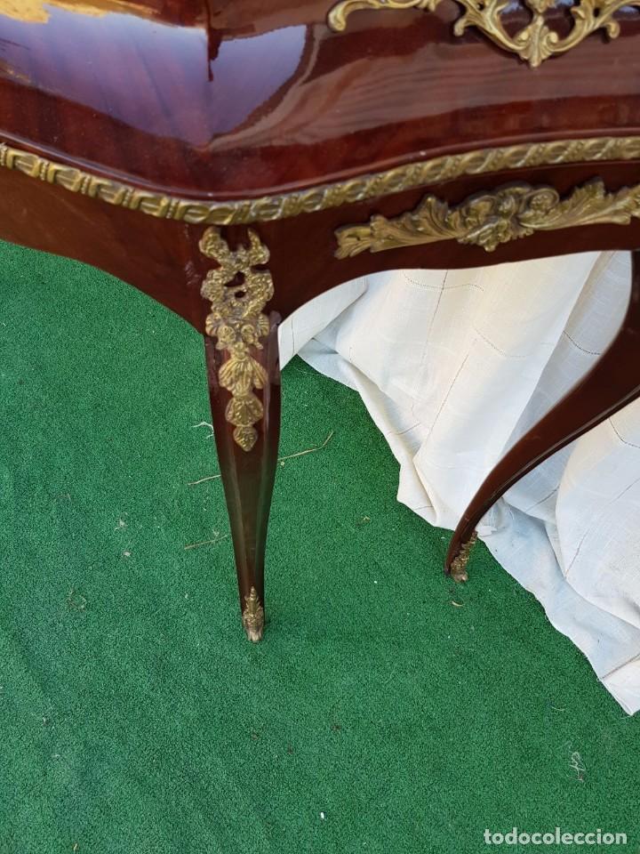 Antig&uuml;edades: CONSOLA ESTILO FRANCES CON MARMOL - Foto 5