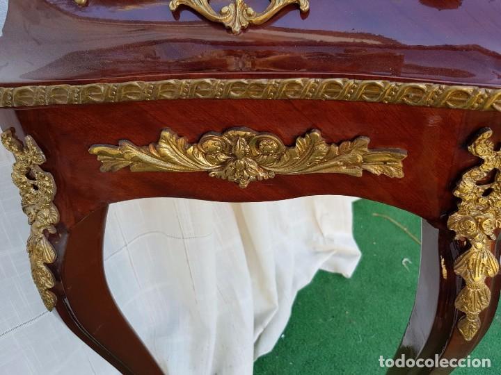 Antig&uuml;edades: CONSOLA ESTILO FRANCES CON MARMOL - Foto 6