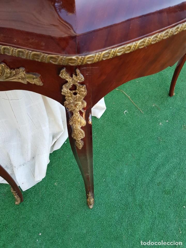 Antig&uuml;edades: CONSOLA ESTILO FRANCES CON MARMOL - Foto 7