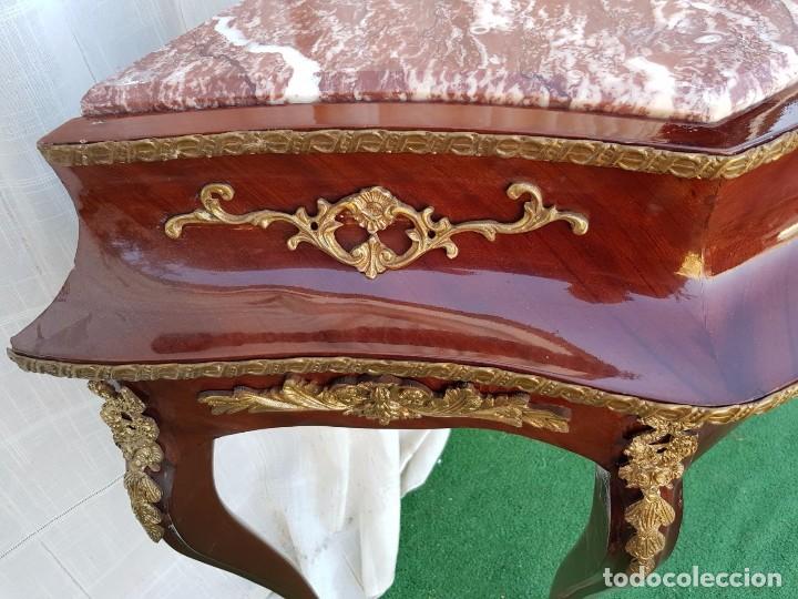 Antig&uuml;edades: CONSOLA ESTILO FRANCES CON MARMOL - Foto 8