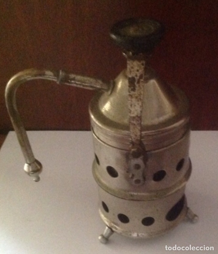 Antiquit&auml;ten: Cafetera Antigua de alcohol.