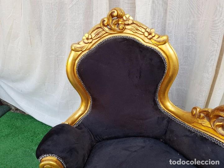 Antig&uuml;edades: CHAISELONG ESTILO FRANCES - Foto 4