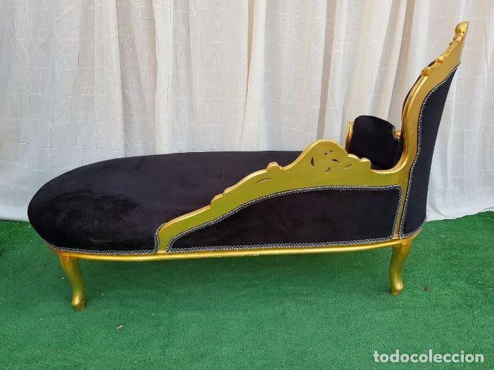 Antig&uuml;edades: CHAISELONG ESTILO FRANCES - Foto 5