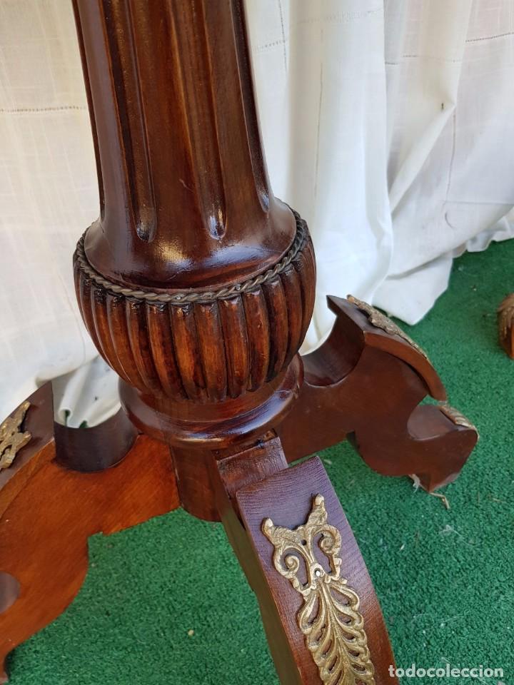 Antig&uuml;edades: MESA ESTILO FRANCES CO MARMOL - Foto 2