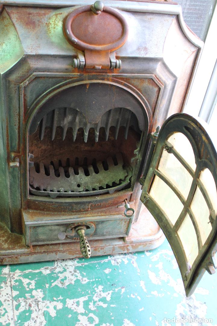 Antig&uuml;edades: estufa salamandra - Foto 2