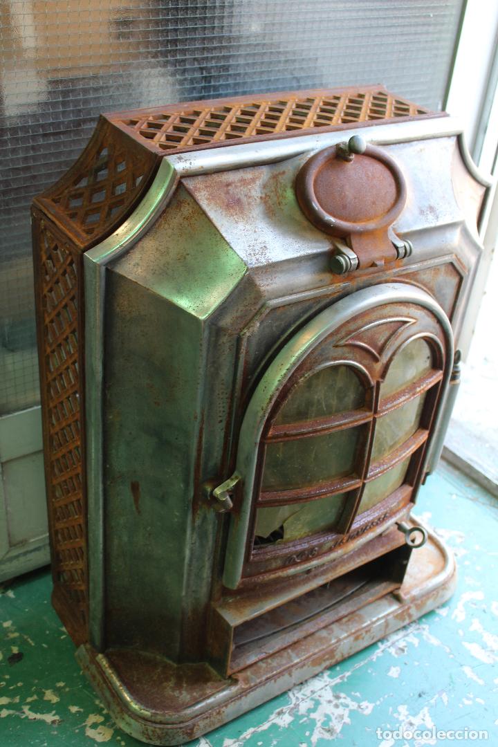 Antig&uuml;edades: estufa salamandra - Foto 6