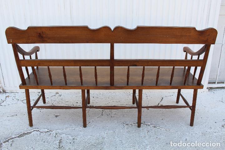 Antig&uuml;edades: sofa de madera - Foto 3
