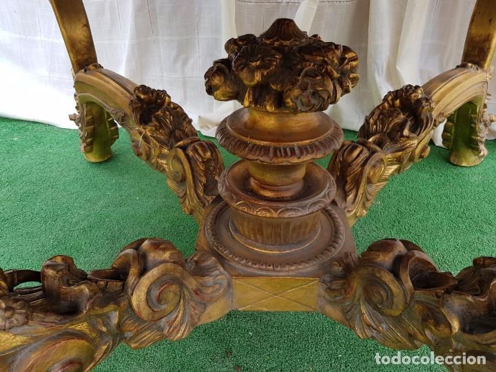 Antig&uuml;edades: MESA ESTILO FRANCES ROCOCO - Foto 8
