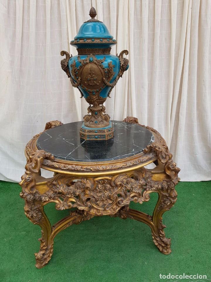 Antig&uuml;edades: MESA ESTILO FRANCES ROCOCO - Foto 13