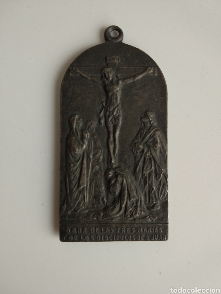 Antig&uuml;edades: Medalla Obra de las tres Marias - Foto 1