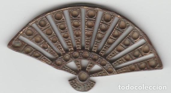 Antig&uuml;edades: ANTIGUO ABANICO DE BRONCE-SIGLO 18 - Foto 1