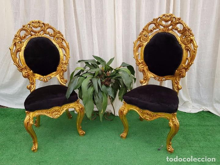 Antig&uuml;edades: SILLA ESTILO FRANCES III - Foto 1