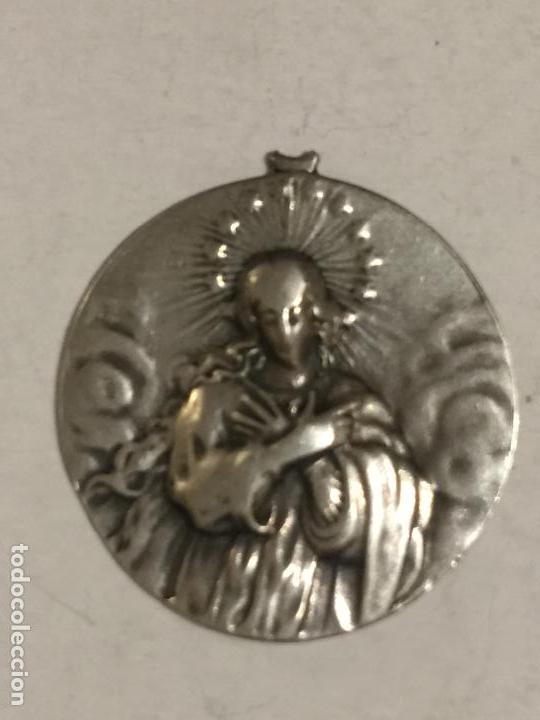 Antig&uuml;edades: MEDALLA RELIGIOSA. 22 MM. - Foto 1