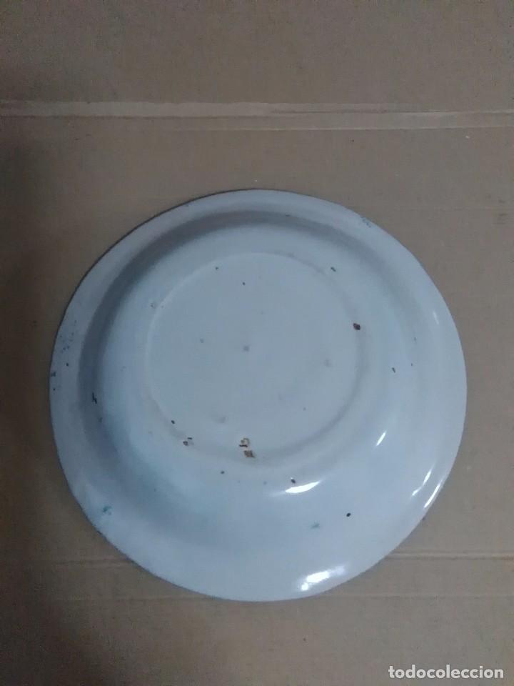 Antig&uuml;edades: Plato de manises antiguo - Foto 4
