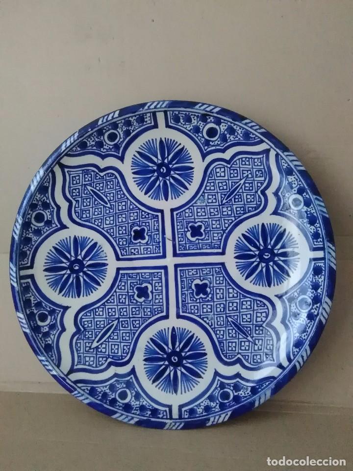 Antig&uuml;edades: Plato de manises antiguo - Foto 1