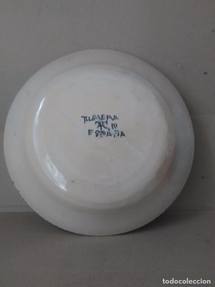 Antig&uuml;edades: Plato de talavera antiguo - Foto 2