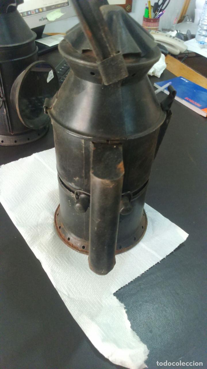 Antig&uuml;edades: FAROL DE MANO DE LA INDIA - Foto 6