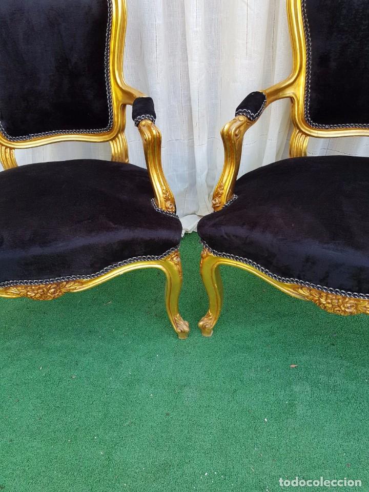 Antig&uuml;edades: TRESILLO ESTILO FRANCES - Foto 4
