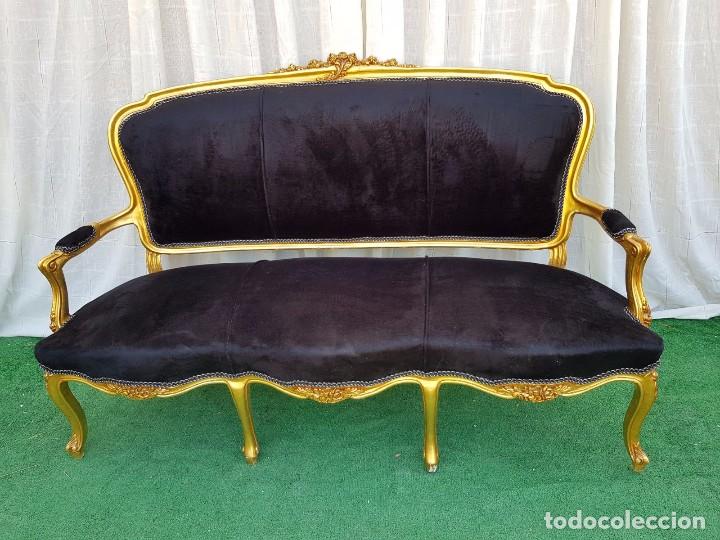 Antig&uuml;edades: TRESILLO ESTILO FRANCES - Foto 9