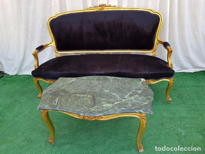 Antig&uuml;edades: TRESILLO ESTILO FRANCES - Foto 10