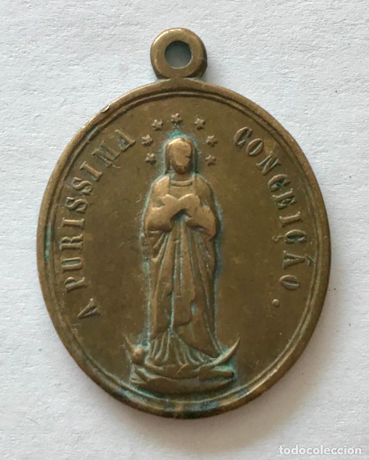 Antig&uuml;edades: Medalla de la Pur&iacute;sima Concepci&oacute;n - Foto 1