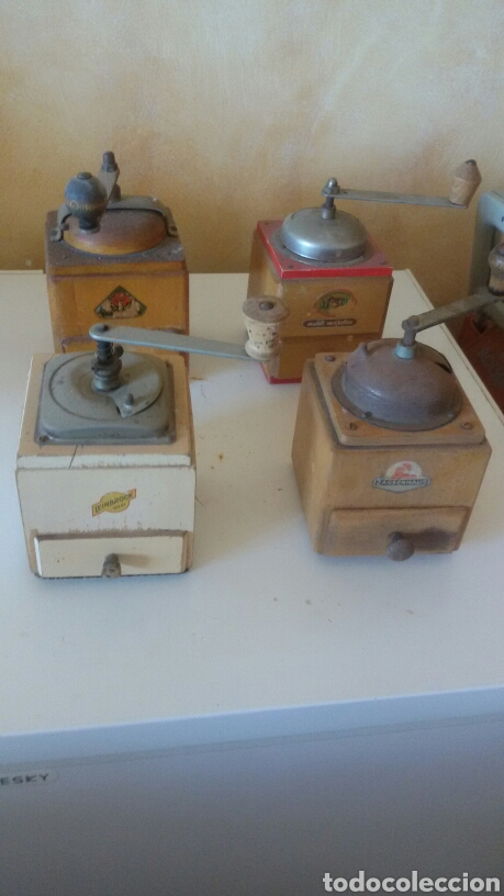 Antiguidades: Lote de molinillos
