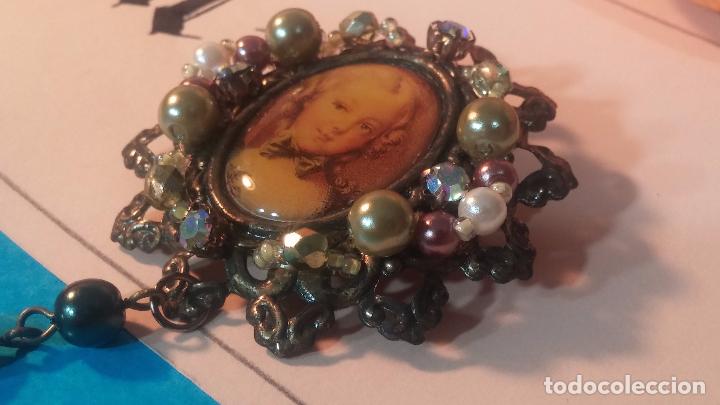 Antig&uuml;edades: Bellisimo broche ideal para cadena de reloj del bolsillo - Foto 5