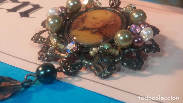 Antig&uuml;edades: Bellisimo broche ideal para cadena de reloj del bolsillo - Foto 11