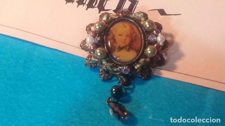 Antig&uuml;edades: Bellisimo broche ideal para cadena de reloj del bolsillo - Foto 21