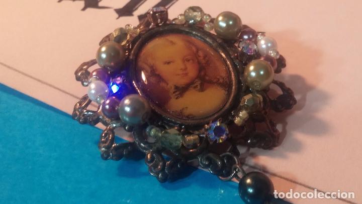 Antig&uuml;edades: Bellisimo broche ideal para cadena de reloj del bolsillo - Foto 22
