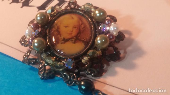 Antig&uuml;edades: Bellisimo broche ideal para cadena de reloj del bolsillo - Foto 23