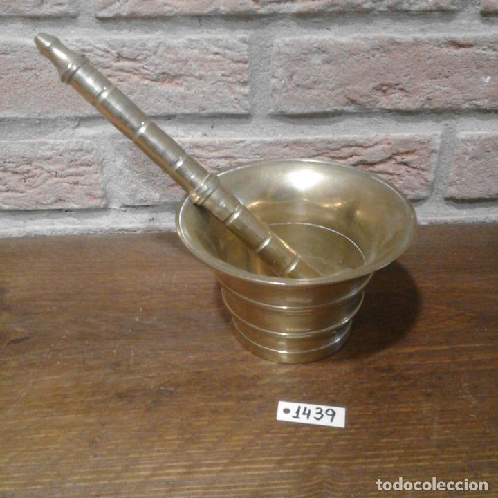 Antig&uuml;edades: ANTIGUO ALMIREZ DE BRONCE - Foto 1