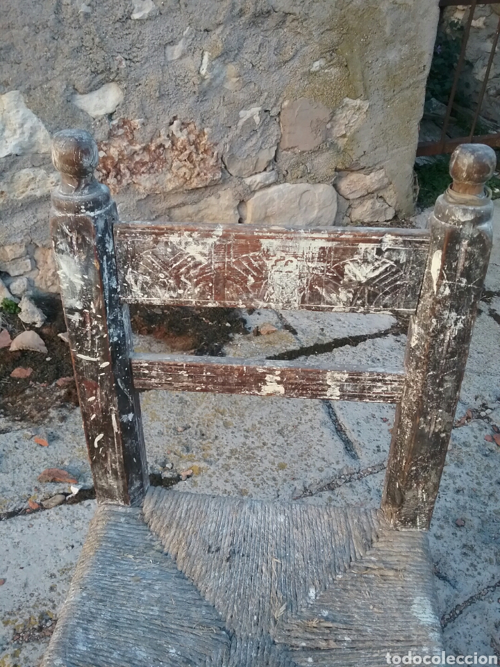 Antig&uuml;edades: Silla castellana - Foto 3